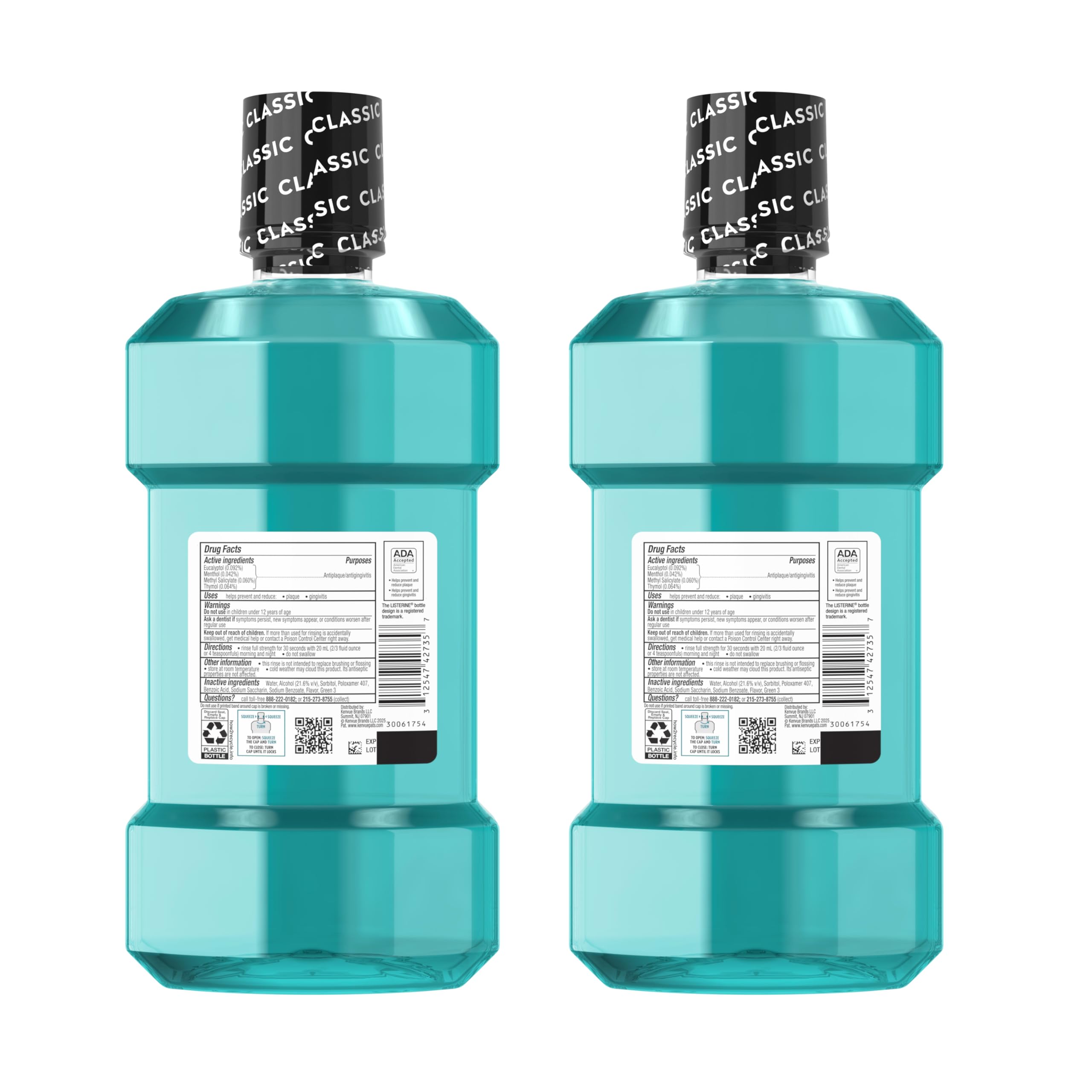 Botella Listerine en espejo baño escena de rutina diaria y frescura