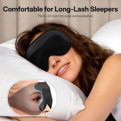 LitBear detalle de copa ocular profunda que protege extensiones