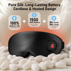 LitBear máscara de ojos sin cables para libertad durante viajes