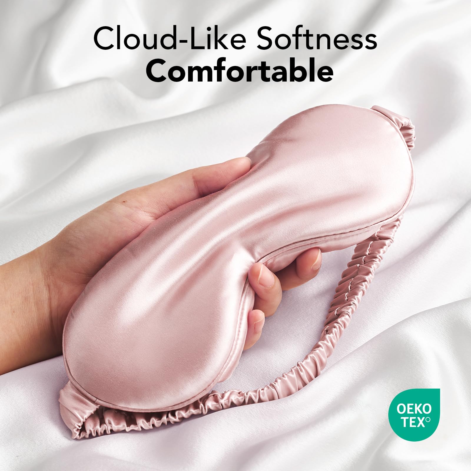 LitBear silk mask supports skin hydration and reduces friction