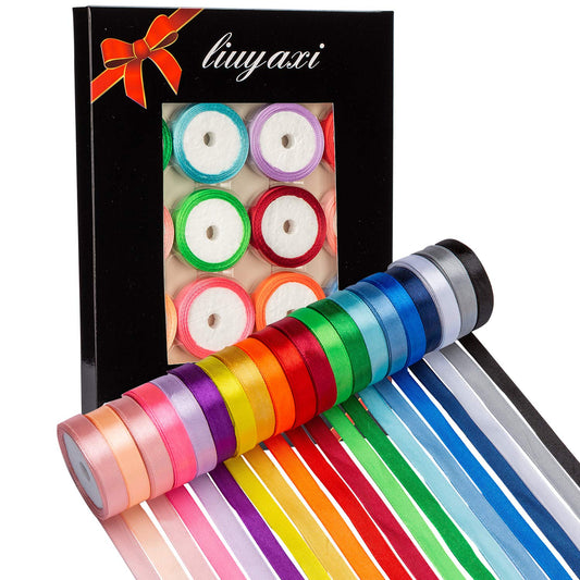 LIUYAXI paquete frontal de 20 rollos mostrando variedad de colores y tamaño