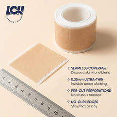 Livaclean Health detalle de textura de silicona para adhesión duradera