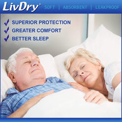 LivDry cintura elástica ajustable brinda ajuste seguro