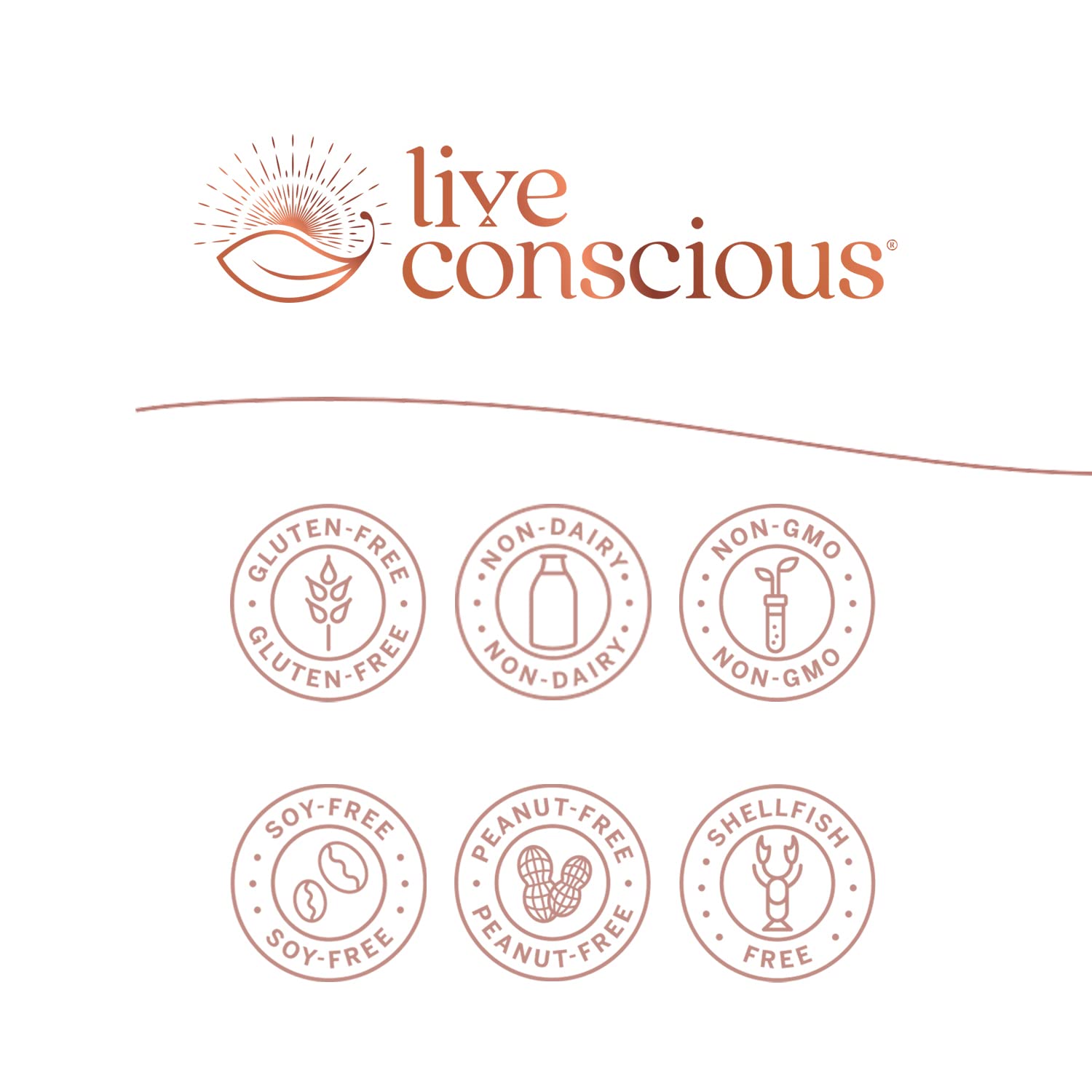 Live Conscious PRO45 etiqueta de ingredientes clara y legible
