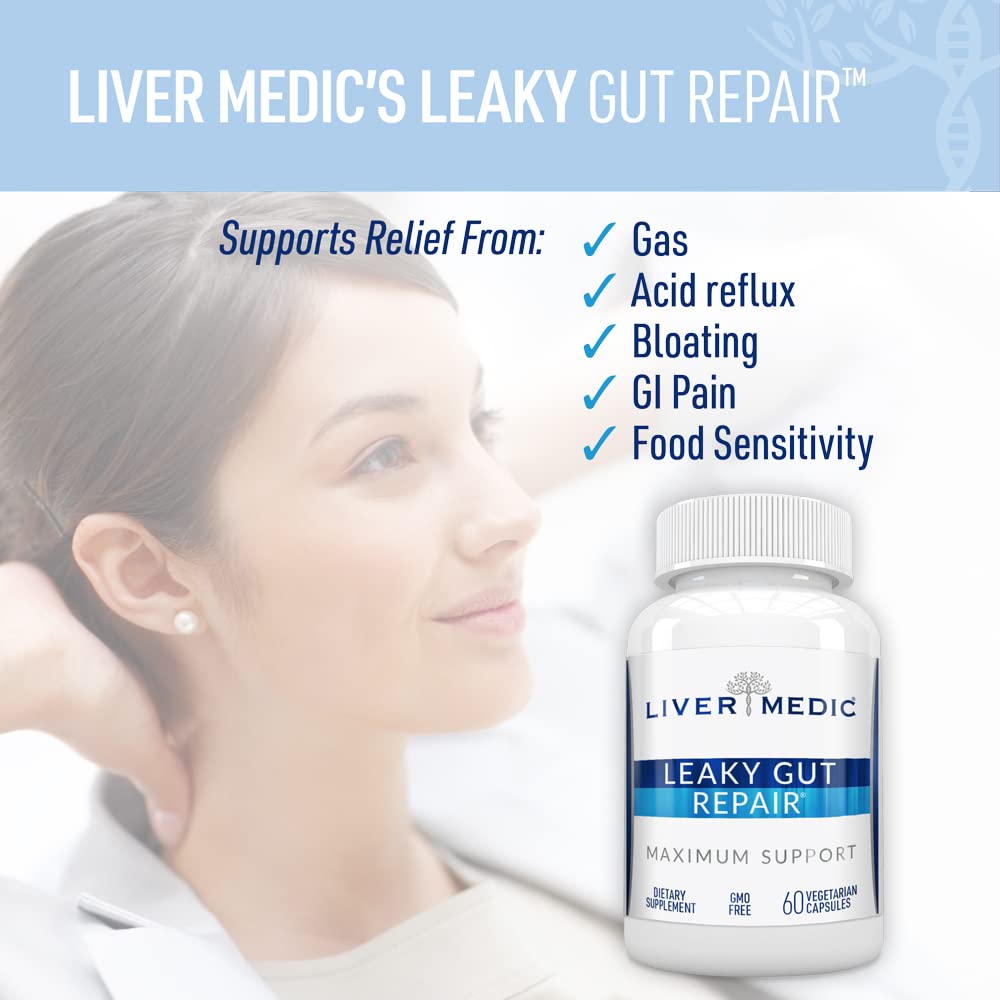 Liver Medic etiqueta nutricional clara y legible para confianza del consumidor