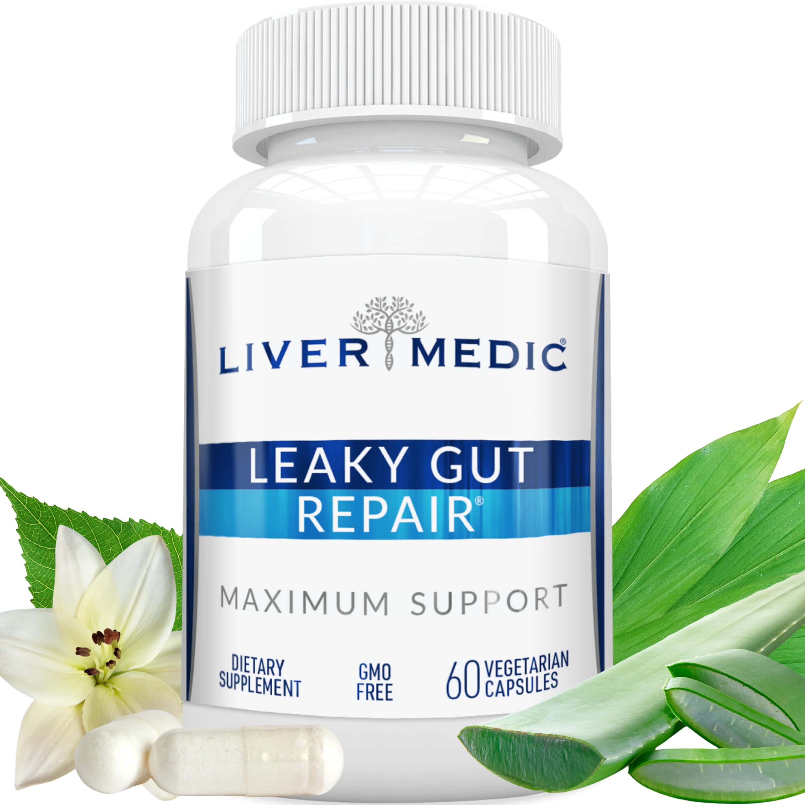 Liver Medic frente del paquete mostrando el envase y beneficios visibles