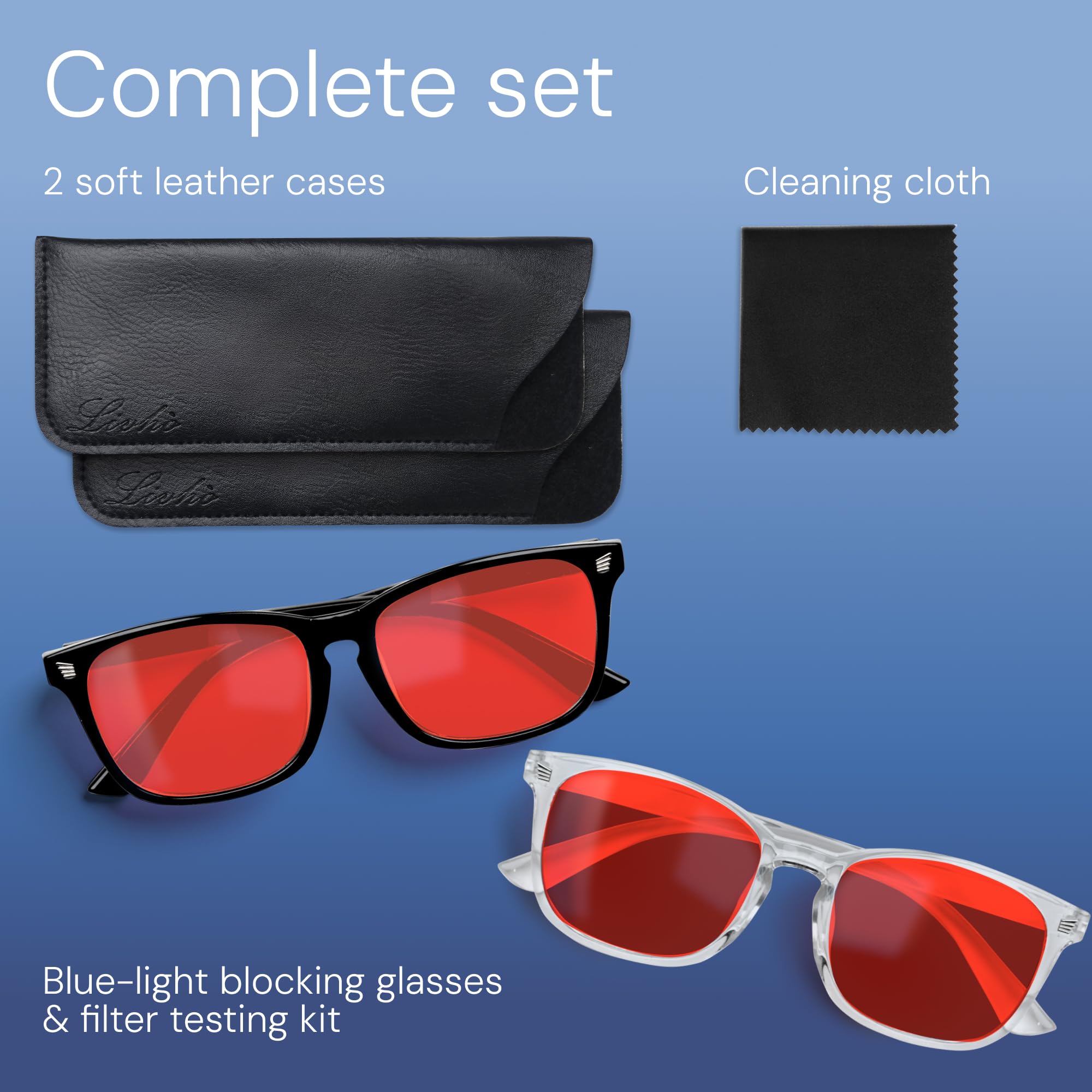 livho gafas en ambiente de streaming con look profesional