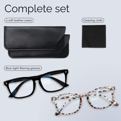 livho gafas con funda protectora para transporte seguro y fácil