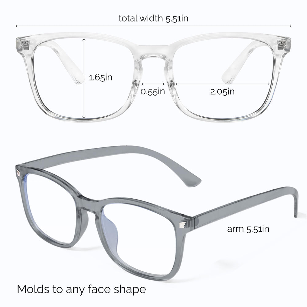 livho gafas sobre mesa de trabajo, aspecto profesional y práctico