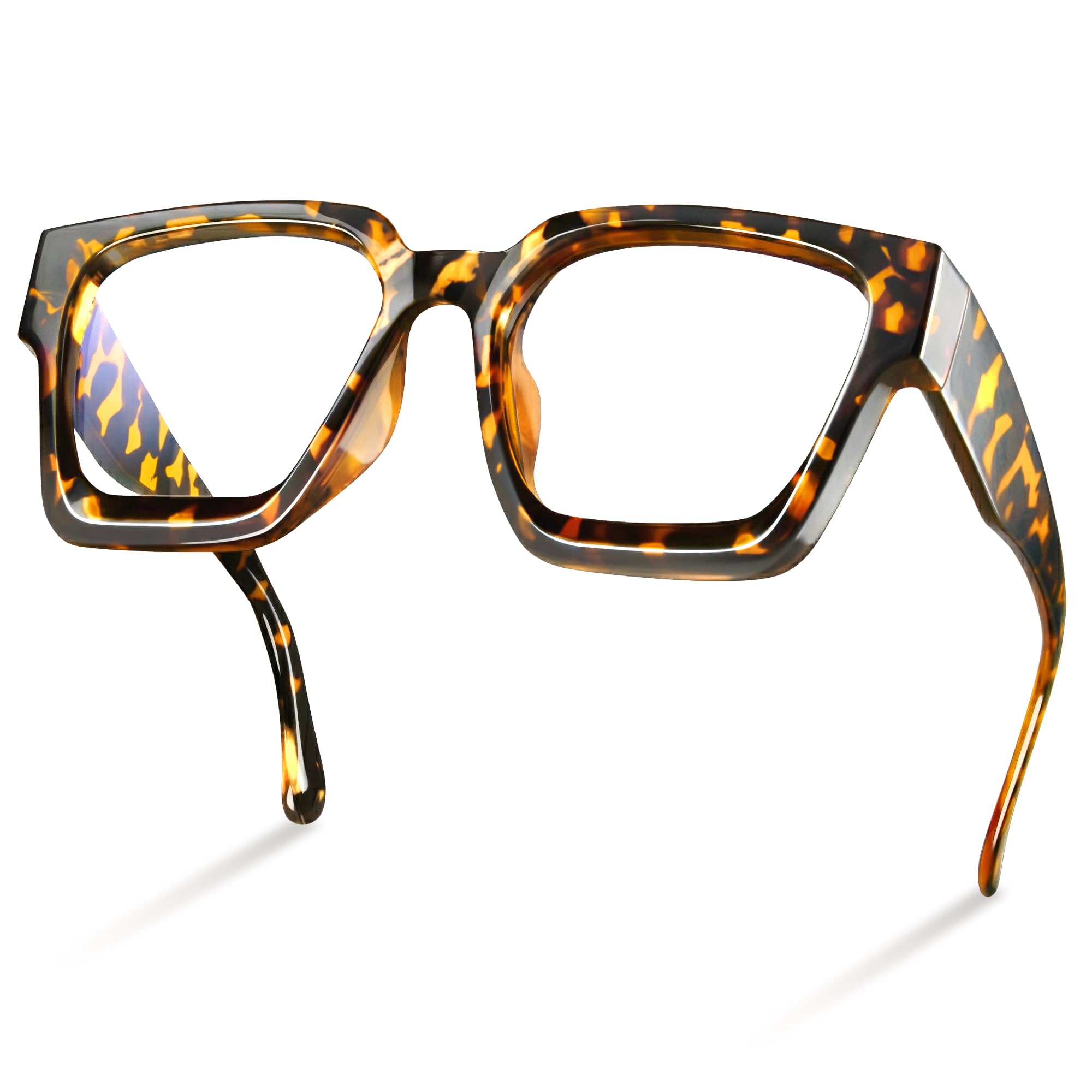 livho vista frontal montura coco tortoise muestra estilo y protección