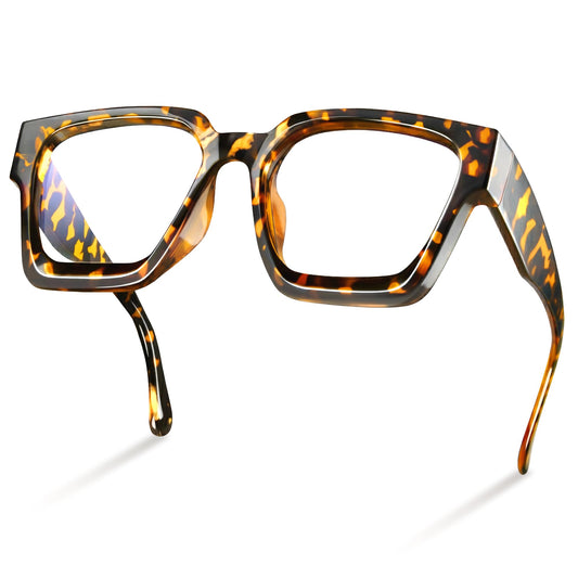livho vista frontal montura coco tortoise muestra estilo y protección