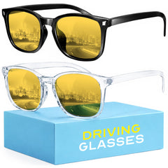 livho vista frontal de las gafas mostrando diseño y ajuste cómodo