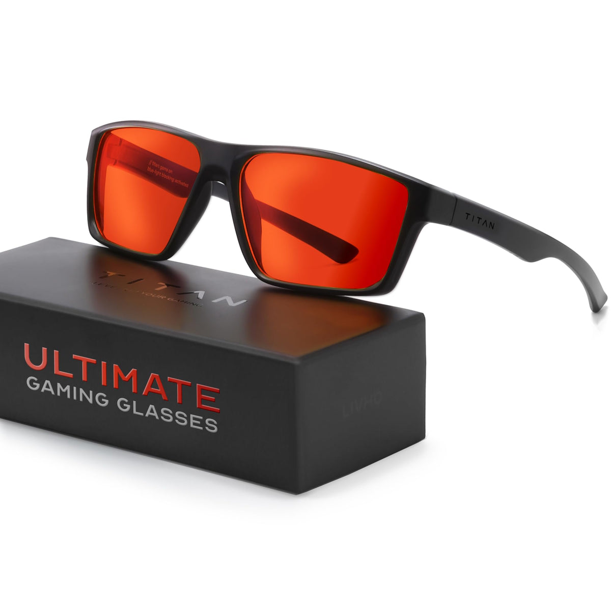 livho Titan gafas frontal mostrando diseño y protección visual