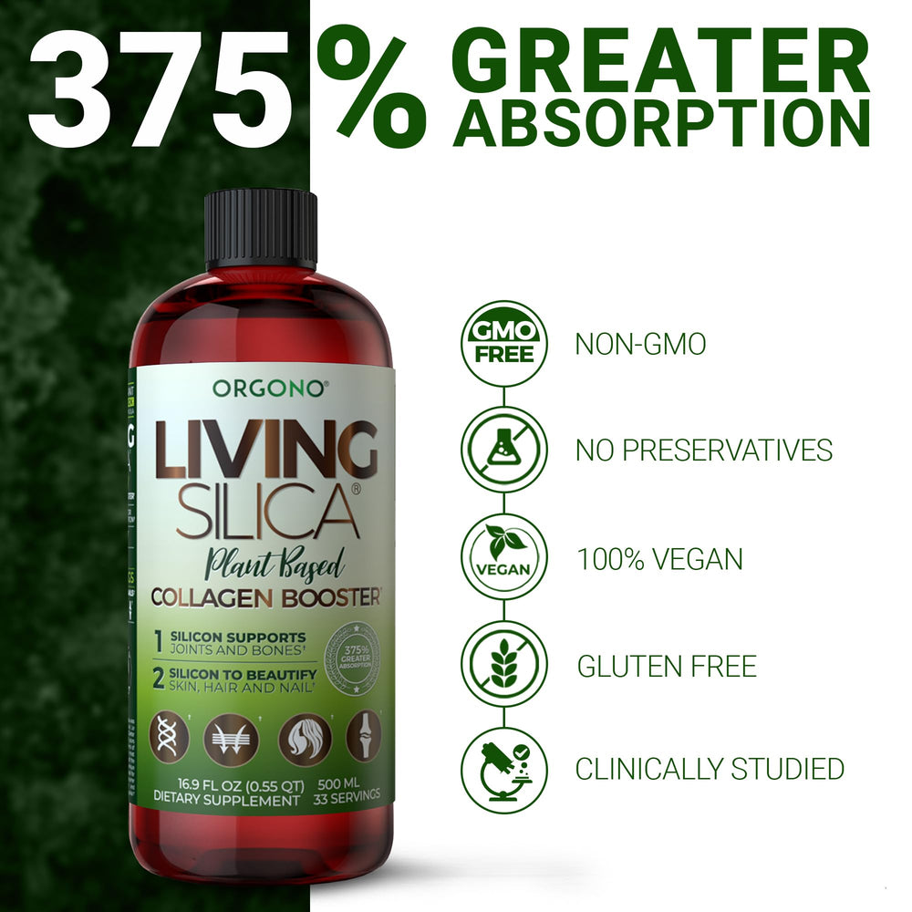 Living Silica comparación de tamaño 500 ml para valorar cantidad