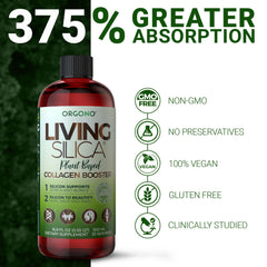 Living Silica comparación de tamaño 500 ml para valorar cantidad