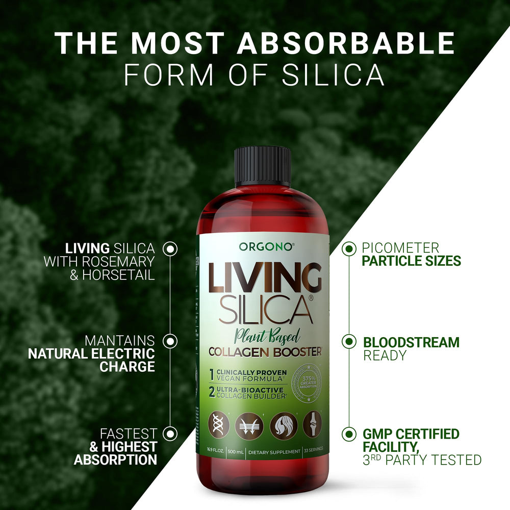 Living Silica dosificación con cucharita para control fácil de la toma
