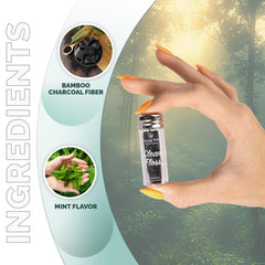 Living Well with Dr. Michelle etiqueta con ingredientes y sello sin BPA, ofrece transparencia y confianza al usuario