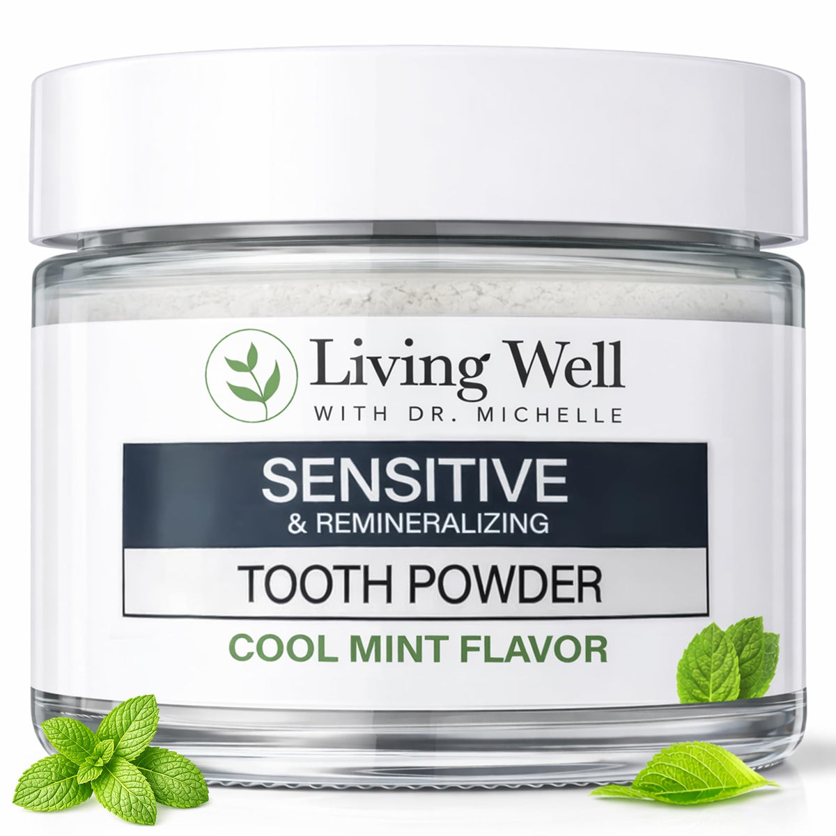 Living Well with Dr. Michelle envase frontal mostrando diseño y beneficios