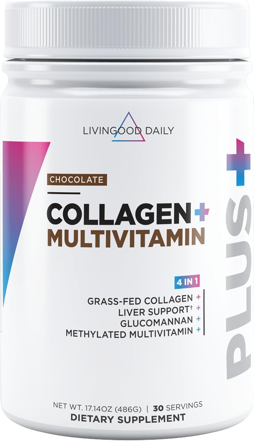 Livingood Daily envase frontal mostrando presentación y sabor chocolate