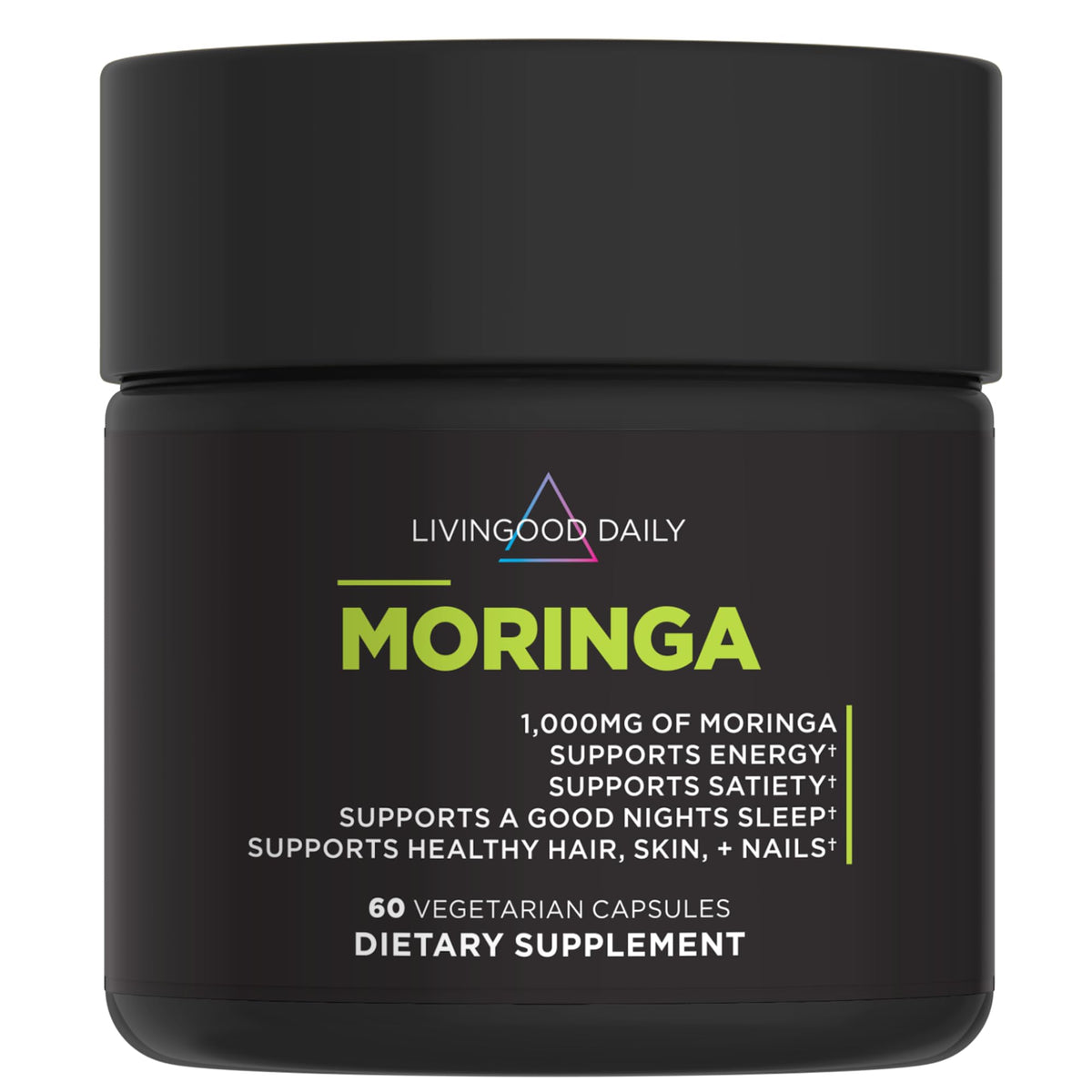 Livingood Daily envase frontal mostrando cápsulas y formato conveniente