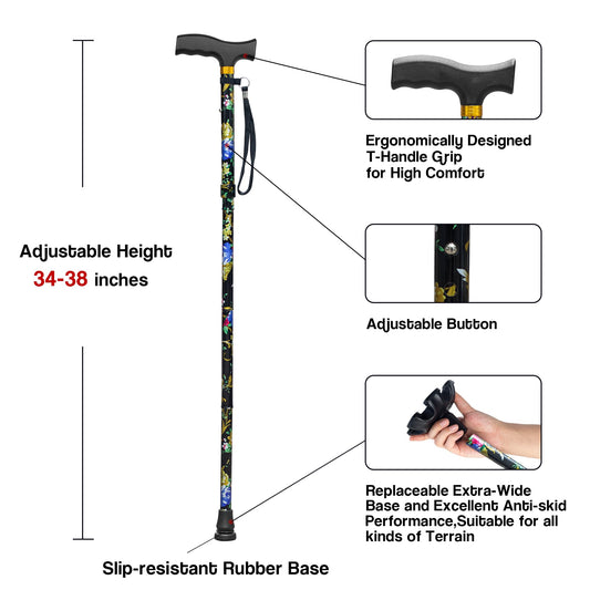 LIXIANG mango en T ergonómico que mejora agarre cómodo y reduce fatiga