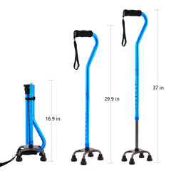 LIXIANG bastón junto a una mano para mostrar tamaño y portabilidad