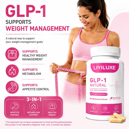 LIYILUXE cápsulas en primer plano resaltando textura y pureza