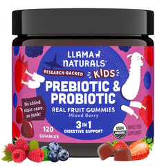 Llama Naturals empaque frontal mostrando beneficios y cantidad