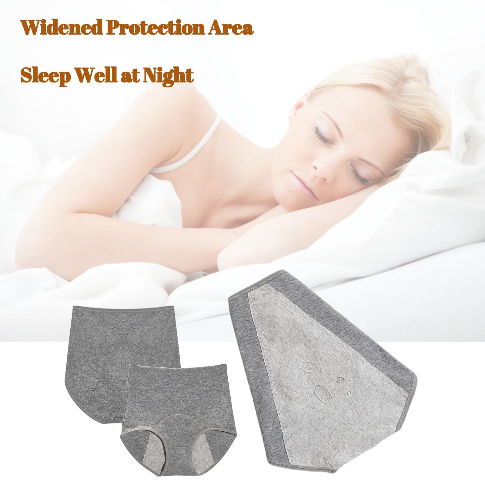 Lmaray detalle de tejido algodón suave para mayor comodidad diaria