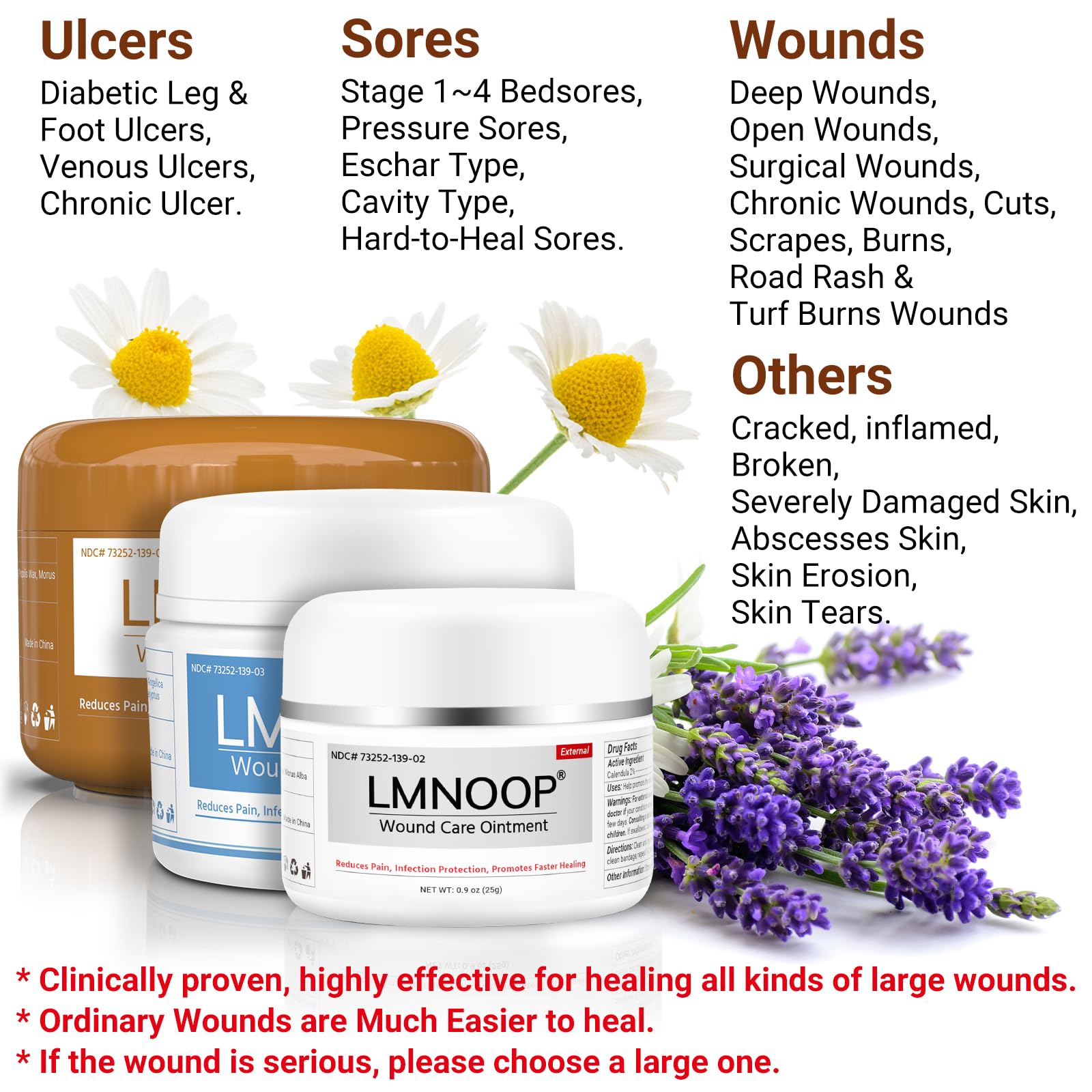 LMNOOP crema aplicada en la mano para aliviar y proteger