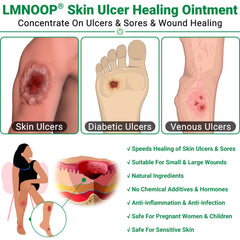 LMNOOP aplicación en pie, protegiendo y apoyando la piel lesionada