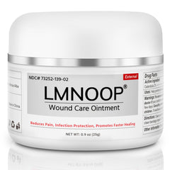 LMNOOP envase frontal mostrando el tamaño y protección
