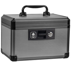 Lockbako caja frontal mostrando cierre seguro y diseño resistente