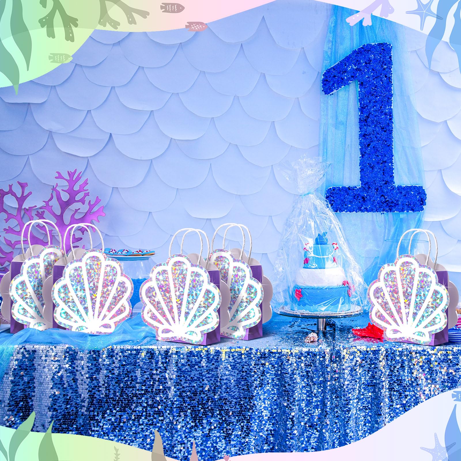 Locmeo tarjeta concha para etiquetas añade personalización y estilo marino