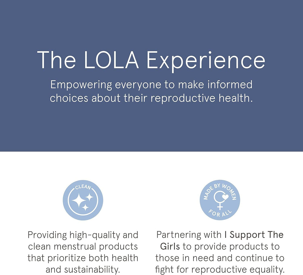 LOLA caja abierta con ocho unidades, disponibilidad y conveniencia