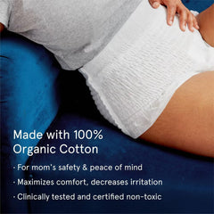LOLA textura de algodón orgánico suave para piel sensible y ventilación
