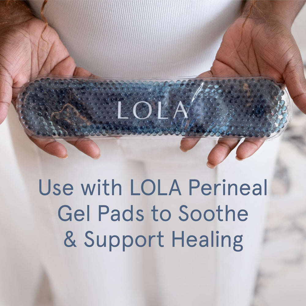 LOLA comparación con toalla regular mostrando cobertura extendida, protección