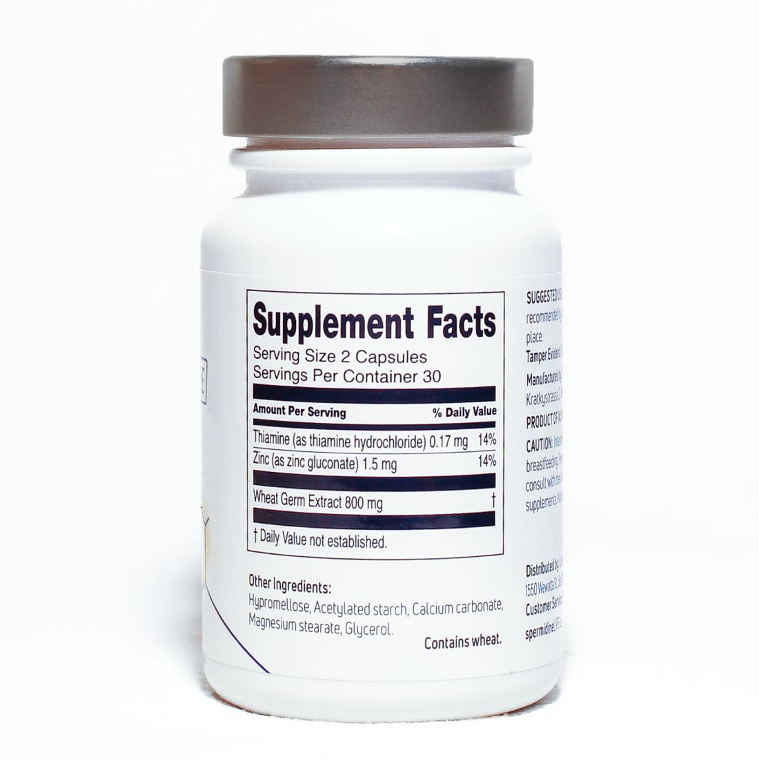 LONGEVITY LABS spermidineLIFE plant-based extract as natural spermidine source