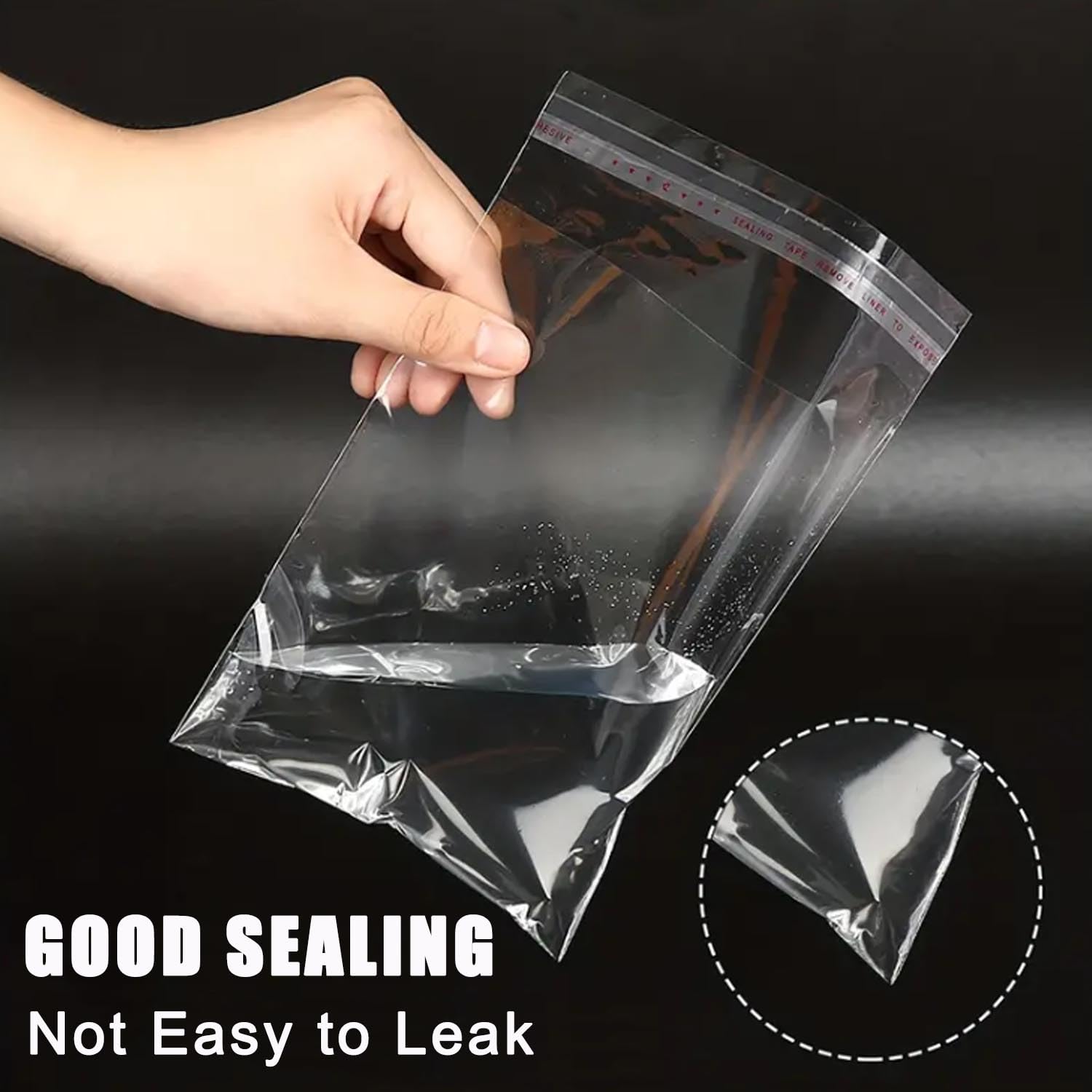 LonlyEagle bolsa con galletas empacadas, aptas para alimentos y venta segura