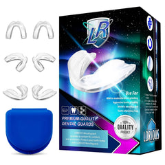 LORIOUS empaque frontal con seis protectores, conveniencia y repuestos