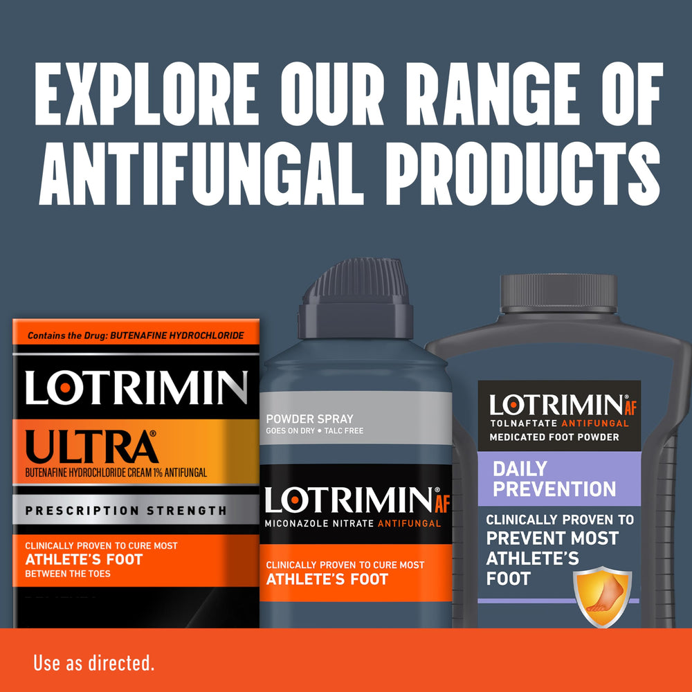 Lotrimin spray pack de tres latas ideal para mantener suministro en casa