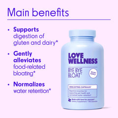Love Wellness cápsulas en primer plano para ilustrar textura y uso fácil