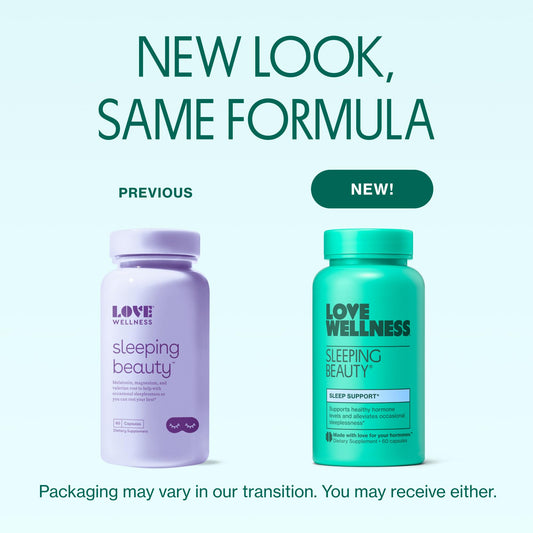 Love Wellness etiqueta con lista de ingredientes para revisión segura