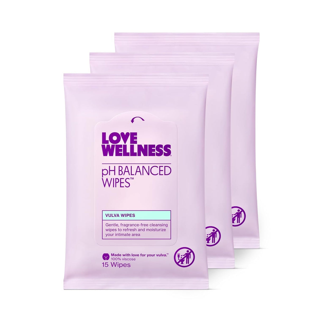 Love Wellness frente del empaque mini mostrando portabilidad y frescura