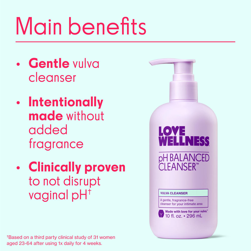 Love Wellness producto en ducha ilustrando uso práctico y limpieza delicada