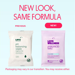 Love Wellness detalle de la toallita suave para piel sensible y confort