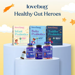 LOVEBUG caja abierta mostrando contenido y conservación fácil