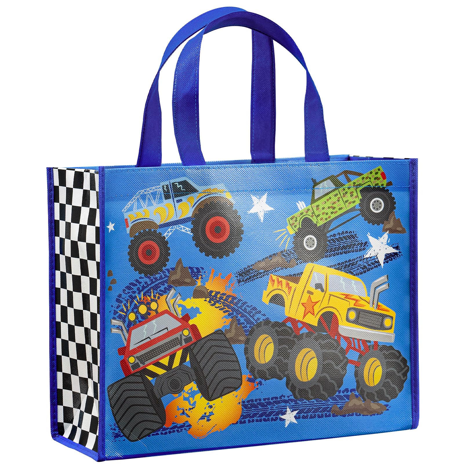 Loveinside frontal de la bolsa con diseño monster truck, atractivo para niños