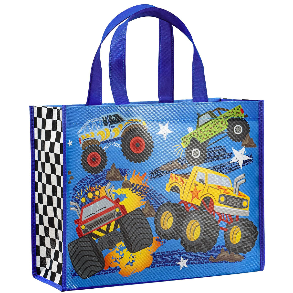 Loveinside frontal de la bolsa con diseño monster truck, atractivo para niños