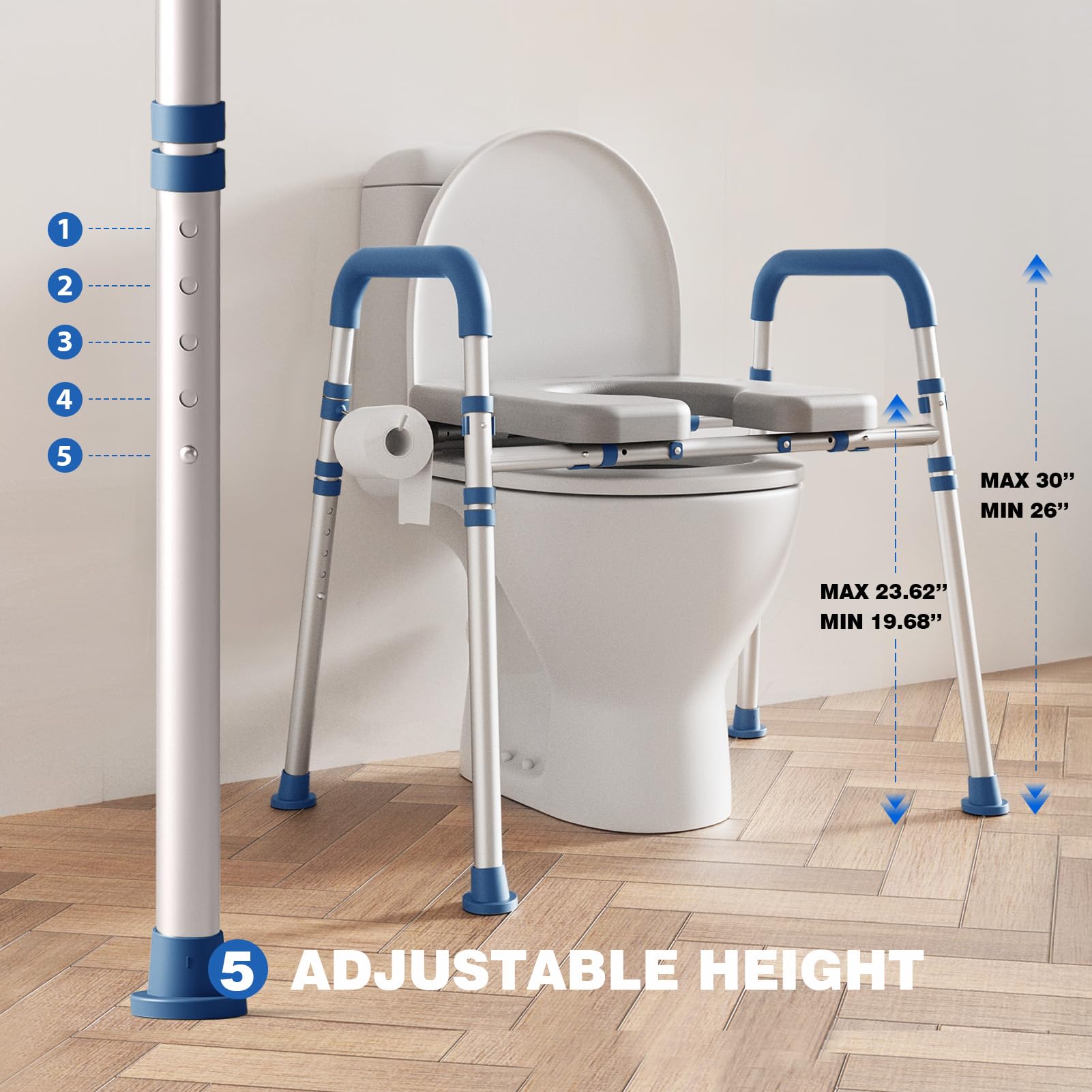Loyoda asideros ergonómicos acolchados que facilitan sentarse y levantarse